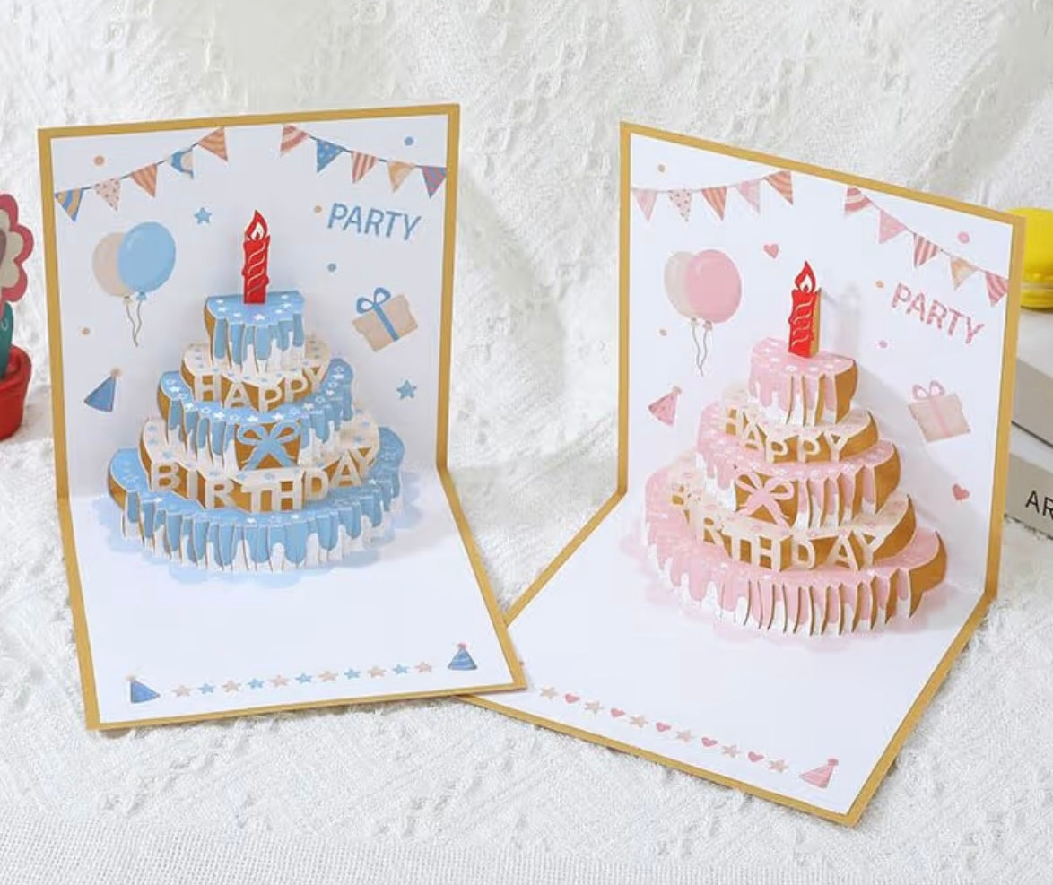 3D Birthday Card with Music & Lights